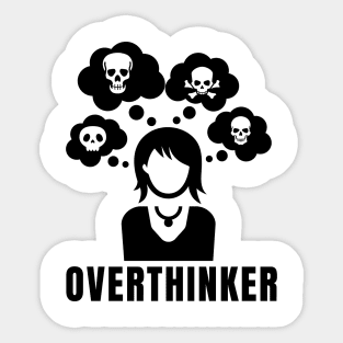 Women's Overthinker Sticker